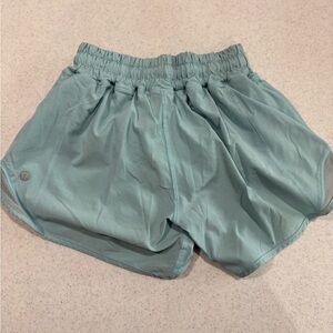 lululemon Mint Green Athletic Running Shorts